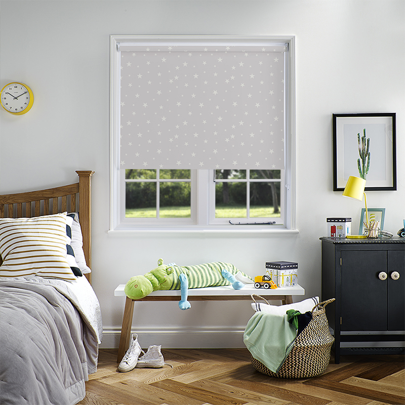 updating Syd's bedroom - roller blind
